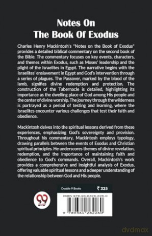 Notes on the book of Exodus (Edition 2024) - Charles Henry Mackintosh [KSIĄŻKA]