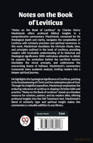 Notes on the Book of Leviticus (Edition 2024) - Charles Henry Mackintosh [KSIĄŻKA]