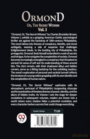 OrmondOr, The Secret Witness Vol. I (Edition 2024) - Charles Brockden Brown [KSIĄŻKA]
