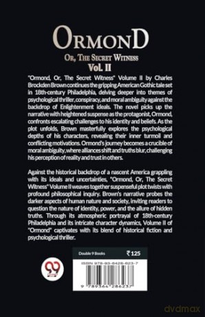 OrmondOr, The Secret Witness Vol. II (Edition 2024) - Charles Brockden Brown [KSIĄŻKA]