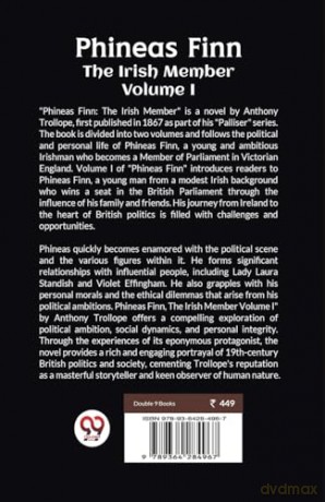 Phineas FinnThe Irish Member Volume I (Edition 2024) - Anthony Trollope [KSIĄŻKA]