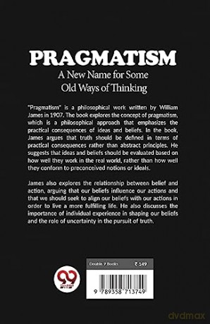 Pragmatism a New Name for Some Old Ways of Thinking - William James [KSIĄŻKA]