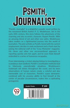 PSMITH, JOURNALIST (Edition 2023) - P G Wodehouse [KSIĄŻKA]