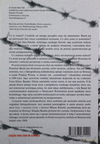 Strefa entuzjazmu. Dramatyczna historia przyjaźni i miłości 1968-2008 - Jozef Banas [KSIĄŻKA]