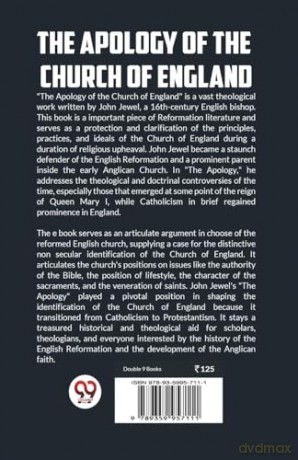 The Apology of the Church of England (Edition 2023) - Jewel John [KSIĄŻKA]