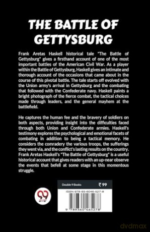 The Battle of Gettysburg - Frank Aretas Haskell [KSIĄŻKA]