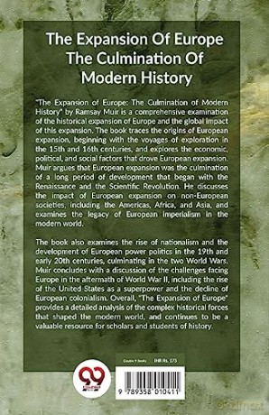 The Expansion of Europe the Culmination of Modern History - Ramsay Muir [KSIĄŻKA]