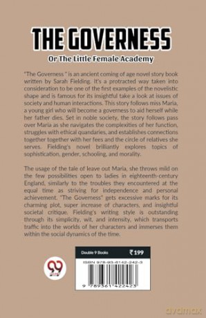 The GovernessOr The Little Female Academy (Edition 2023) - Sarah Fielding [KSIĄŻKA]