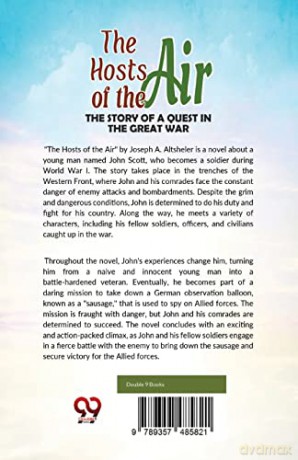The Hosts of the Air the Story of a Quest in the Great War - Joseph A. Altsheler [KSIĄŻKA]