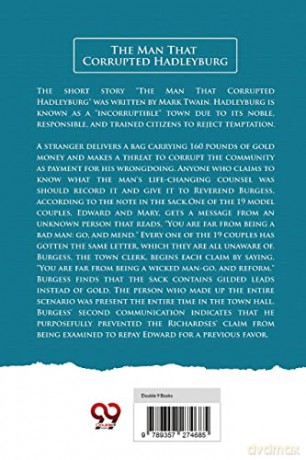 The Man That Corrupted Hadleyburg - Mark Twain [KSIĄŻKA]