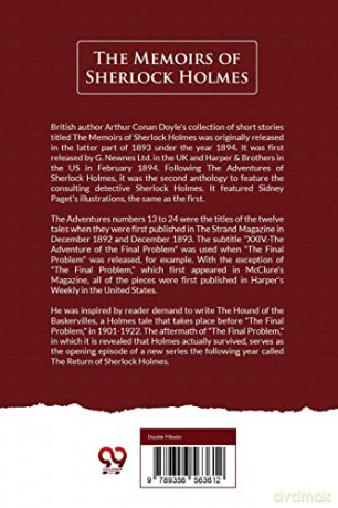 The Memoirs of Sherlock Holmes - Arthur Conan Doyle [KSIĄŻKA]