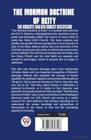 The Mormon Doctrine of DeityThe Roberts-Van Der Donckt Discussion (Edition 2023) - Roberts B H [KSIĄŻKA]