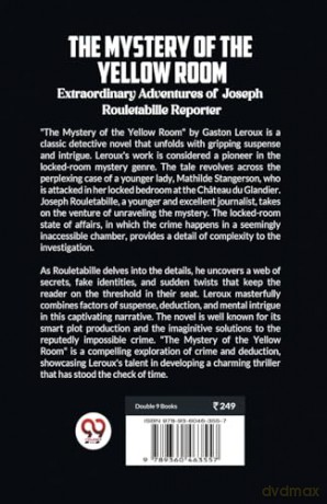 The Mystery of the Yellow Room Extraordinary Adventures of Joseph Rouletabille Reporter - Gaston LeRoux [KSIĄŻKA]