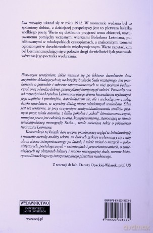 Stulecie Sadu rozstajnego - Marian Stala, Urszula M. Pilch [KSIĄŻKA]
