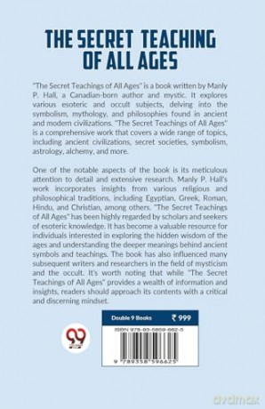 The Secret Teaching of All Ages - Manly P. Hall [KSIĄŻKA]
