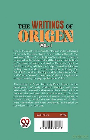 The Writings of Origen - Origen [KSIĄŻKA]
