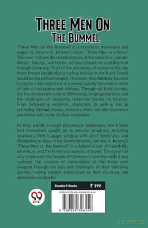 Three Men on the Bummel (Edition 2023) - Jerome K Jerome [KSIĄŻKA]