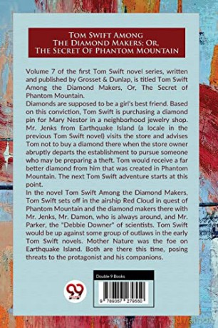 Tom Swift Among the Diamond Makers: Or, the Secret of Phantom Mountain - Victor Appleton [KSIĄŻKA]