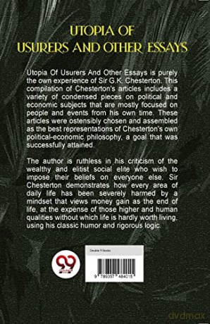Utopia of Usurers and Other Essays - G.K. Chesterton [KSIĄŻKA]
