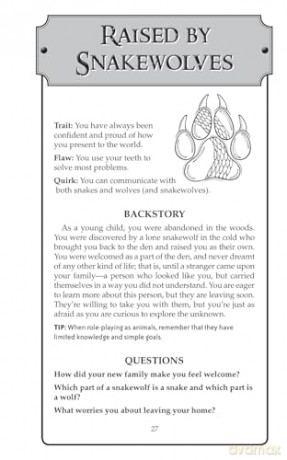 Before the Tavern: 100 Character Concepts for Tabletop Role-Playing Games - Haley Whipjack [KSIĄŻKA]