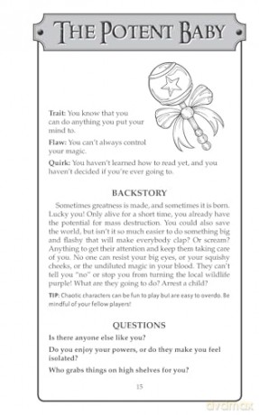 Before the Tavern: 100 Character Concepts for Tabletop Role-Playing Games - Haley Whipjack [KSIĄŻKA]