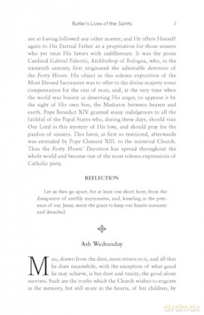 Butler's Lives of the Saints: With Reflections for Every Day - Alban Butler [KSIĄŻKA]