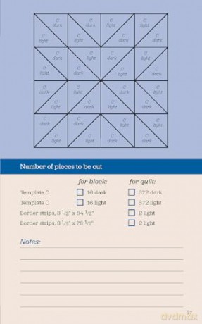 Dover Pocketbook Collection: Traditional Quilting: Classic Patterns, Checklist, Space for Notes (Dover Quilting) - Rita Weiss [KSIĄŻKA]