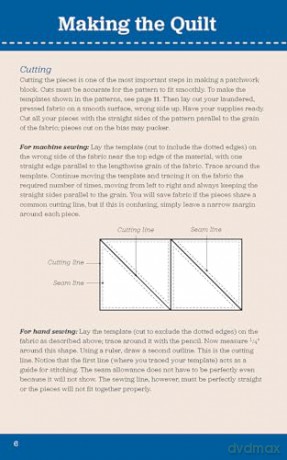 Dover Pocketbook Collection: Traditional Quilting: Classic Patterns, Checklist, Space for Notes (Dover Quilting) - Rita Weiss [KSIĄŻKA]