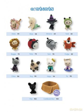 Dumpling Cats: Crochet and Collect Them All! (Dover Crafts: Crochet) - Sarah Sloyer [KSIĄŻKA]
