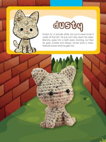 Dumpling Cats: Crochet and Collect Them All! (Dover Crafts: Crochet) - Sarah Sloyer [KSIĄŻKA]
