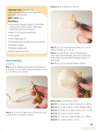 Dumpling Cats: Crochet and Collect Them All! (Dover Crafts: Crochet) - Sarah Sloyer [KSIĄŻKA]
