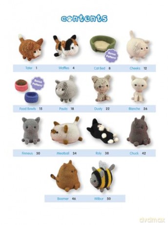 Dumpling Cats: Crochet and Collect Them All! (Dover Crafts: Crochet) - Sarah Sloyer [KSIĄŻKA]