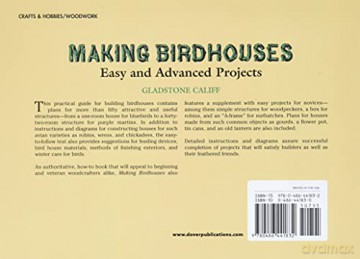 Making Birdhouses: Easy and Advanced Projects (Dover Woodworking) - Carol Nelson [KSIĄŻKA]