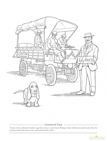 Picture the Past: Western Pioneers: Historical Coloring Book - Peter F. Copeland [KSIĄŻKA]