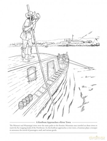 Picture the Past: Western Pioneers: Historical Coloring Book - Peter F. Copeland [KSIĄŻKA]