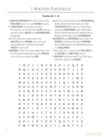 Psalms Word Search Puzzles (Dover Brain Games) - Eliza Sauter [KSIĄŻKA]