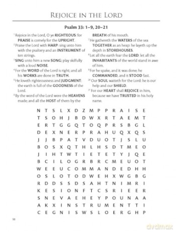 Psalms Word Search Puzzles (Dover Brain Games) - Eliza Sauter [KSIĄŻKA]