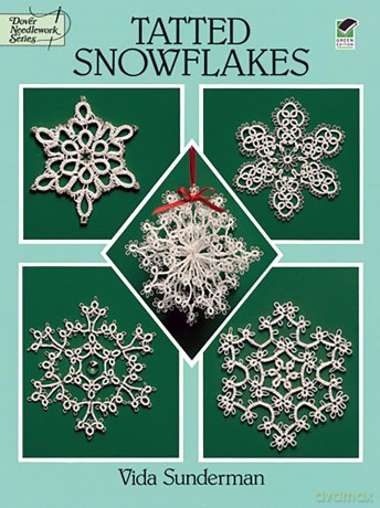 Tatted Snowflakes (Dover Knitting, Crochet, Tatting, Lace) - Vida Sunderman [KSIĄŻKA]