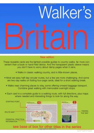 Walker's Britain in a Box: Incredible walks through Britains's glorious landscape - Britain's best walking guide on pocketable cards (Duncan Petersen Guides) - Duncan Petersen [KSIĄŻKA]