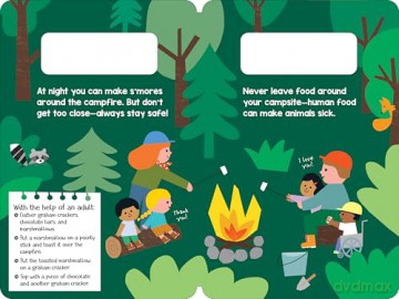 My First Book of Camping: The Camping Board Book for Toddlers and Kids (Terra Babies on the Go Book 1) - Stephanie Puglisi [KSIĄŻKA]