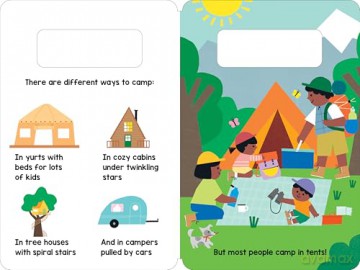 My First Book of Camping: The Camping Board Book for Toddlers and Kids (Terra Babies on the Go Book 1) - Stephanie Puglisi [KSIĄŻKA]