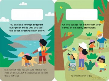 My First Book of Hiking: The Outdoor Hiking Board Book for Toddlers and Kids (Terra Babies on the Go Book 2) - Stephanie Puglisi [KSIĄŻKA]