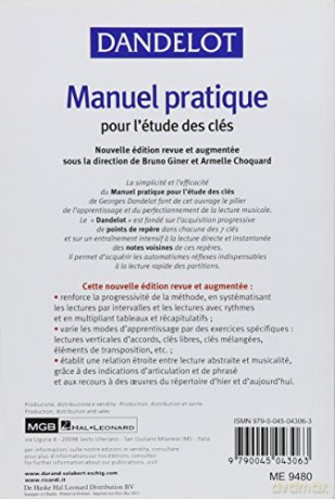 Manuel Pratique (New Edition): Vocal Technique - Georges Dandelot [KSIĄŻKA]