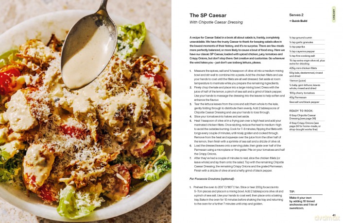 The Salad Project: How to build unlimited salads - Clem Haxby [KSIĄŻKA]