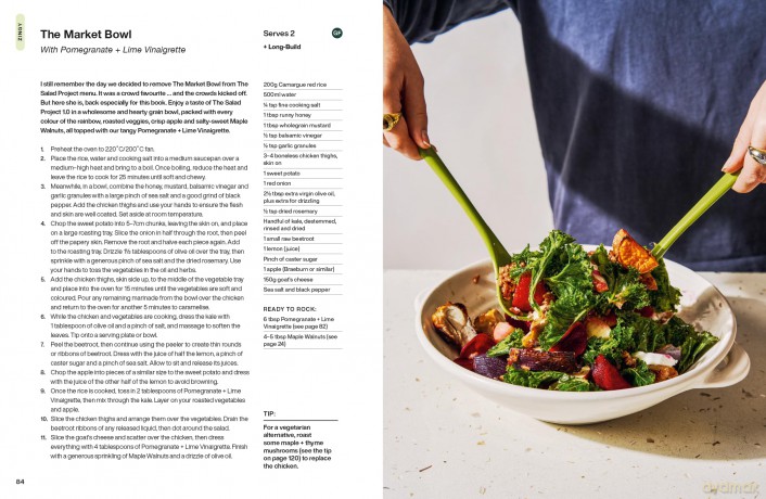 The Salad Project: How to build unlimited salads - Clem Haxby [KSIĄŻKA]
