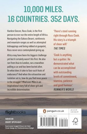 Mind over Miles: Mind over Miles - The untold story behind the record-breaking run - Russ Cook [KSIĄŻKA]