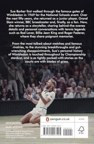 Wimbledon: A personal history - Sue Barker [KSIĄŻKA]