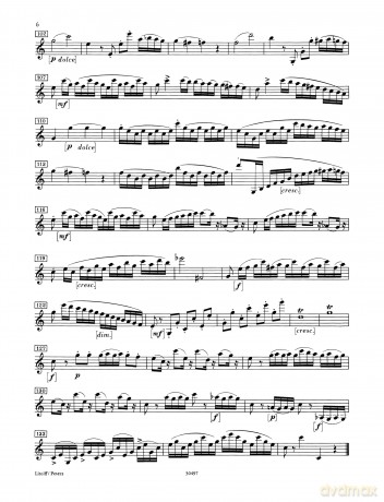 Donizetti: Study (Clarinet) (EP8046) (Edition Peters) - Raymond Meylan [KSIĄŻKA]