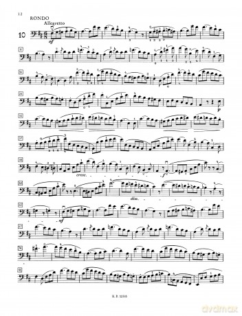 Lee: 40 Melodic Studies Op.31 Vol.1 (Cello) (EP9068A) - Sebastian Lee [KSIĄŻKA]