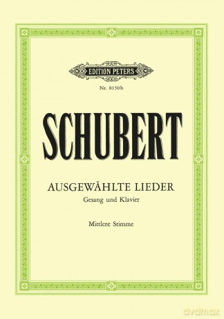 Schubert: 30 Songs (Medium Voice and Piano) (EP8150B) - Franz Schubert [KSIĄŻKA]